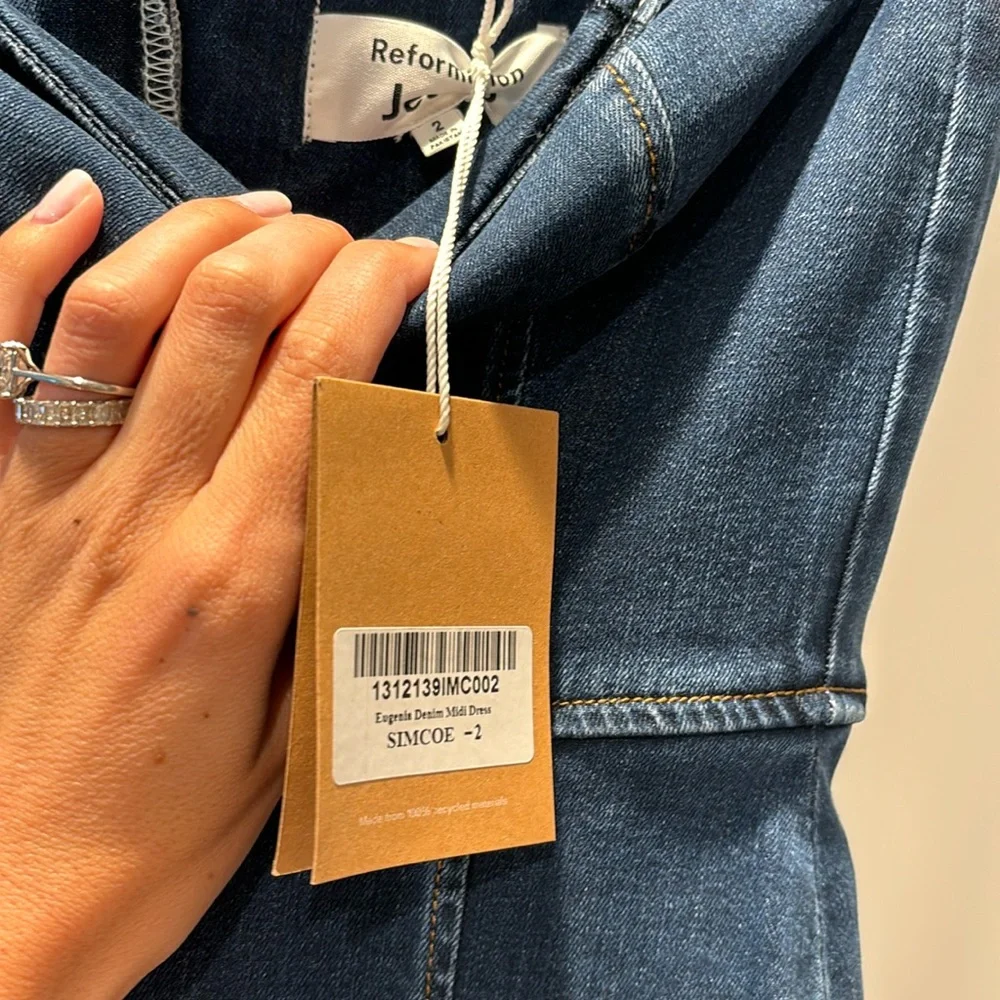 Reformation Eugenia dress size 2 - Picture 2 of 3